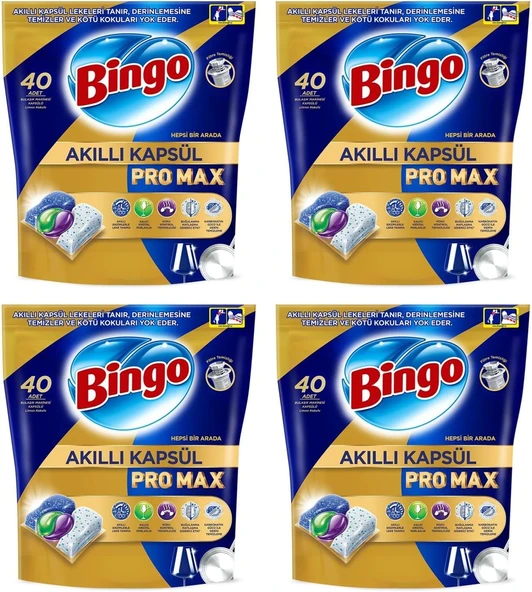 Akıllı Kapsül Bulaşık Makinesi Tableti 40'Lı X 4 Adet (160 Kapsül) ürün görseli 1