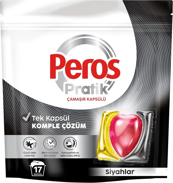 Peros Pratik Siyahlar 17'Li Çamaşır Kapsülü ürün görseli 1