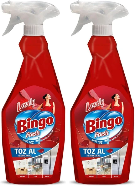 Fresh Anti Toz + Kalıcı Parfüm Yüzey Temizleyici (1 X 750 Ml) (2 Paketi) ürün görseli 1