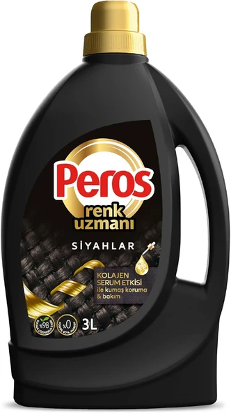 Peros Renk Uzmanı Siyahlılar Sıvı Bakım Deterajını 3000 Ml ürün görseli 1