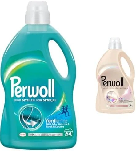 Perwoll Seti | Bakım&Ferahlık Yenileme 2970 Ml X1 + Renkliler 2.97 Litre, 3L, 54 Yıkama X1 ürün görseli 1