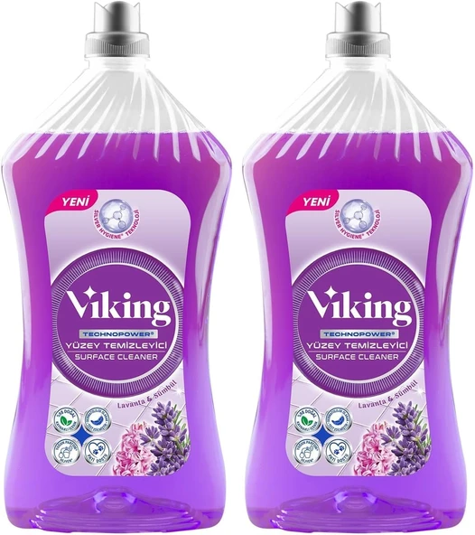 Viking Technopower Yüzey Temizleyici Lavanta&Sümbül 2.5 L (2 Paketi) ürün görseli 1