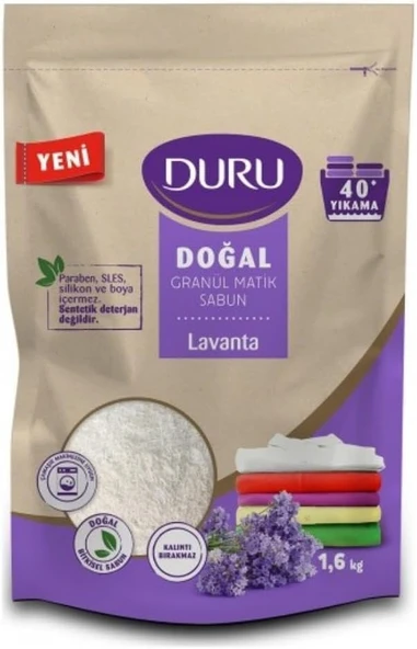 Duru Granül Matik Sabun Lavanta 1,6Kg ürün görseli 1