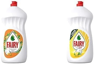 Sıvı Bulaşık Deterjanı Portakal Kokulu, 1500 Ml & Hızlı Sıvı Bulaşık Deterjanı Limon Misket Limonu, 1500 Ml ürün görseli 1