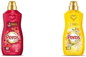 Peros Seti | 1440 Ml Amber Çiçeği & Sandal Ağacı X1 + Yumuşatıcı Yasemin Saflığı 1440 Ml X1 ürün görseli 1