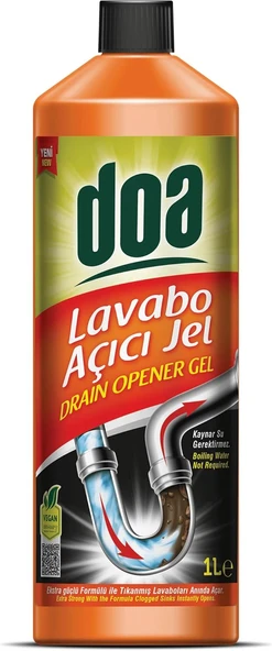 Doa Lavabo Açıcı Jel 1000 Ml ürün görseli 1