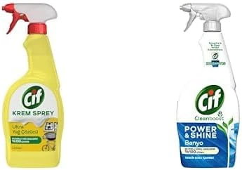 Sprey Çözücü Yüzey Temizleyici Limon 750 Ml Power Shine Cleanboost Sprey Temizleyici Banyo İçin Temizleyici Kireç Çözücü 750 Ml ürün görseli 1