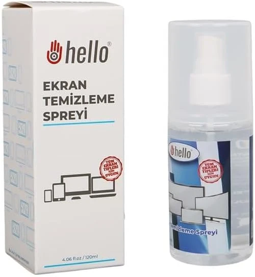 Hello Hl-27269 120Ml Profesyonel Ekran Temizleyici Sprey Telefon Tablet Tv Laptop Temizleme Solüsyonu ürün görseli 1