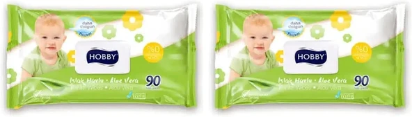 Islak Havlu Aloe Vera Kapaklı 90'Lı (2 Paketi) ürün görseli 1