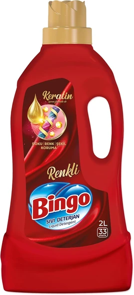 Sıvı Çamaşır Deterjan Bakım Renkli 2000 Ml 33 Yıkama ürün görseli 1