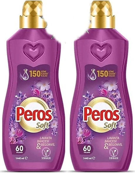 Peros 2'Li Ekonomik Paket-1440 Ml Konsantre Yumuşatıcı Lavanta & Begonvil (2 Adet) ürün görseli 1