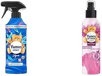 Maxziqf Yumoş Sprey Yıkaması Zor Eşyalar İçin Lilyum 450 Ml Yumoş Jetfresh Giysi Spreyi Orkide 200 Ml ürün görseli 1