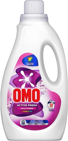 Fresh Cold Power Renkliler Için Sıvı Deterjan 1500 Ml ürün görseli 1