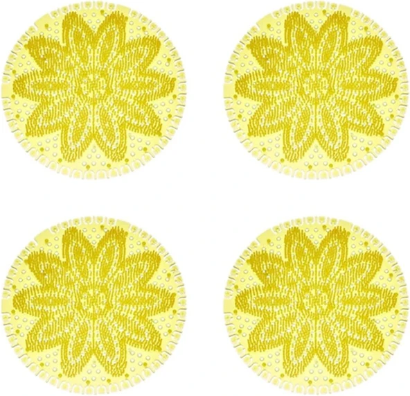 Rulopak Mini Pisuvar Süzgeci Koku Limon Kokulu 4 Adet,1381 ürün görseli 1