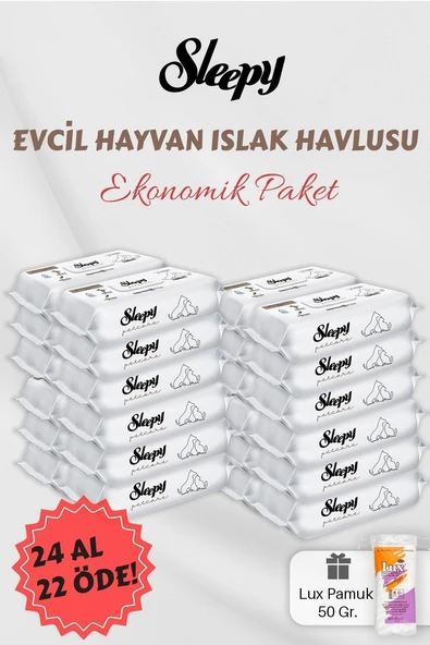 Sleepy 24 Al 22 Öde Evcil Hayvan Mendili ürün görseli 1