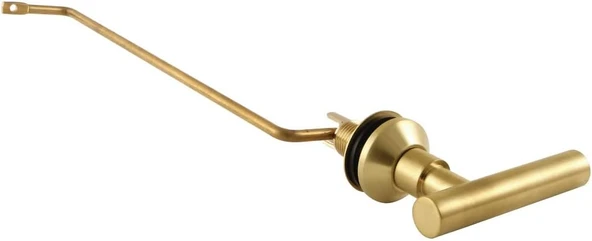 Brass Ktcmls7 Manhattan Yandan Montajlı Tuvalet Tankı Kolu, Fırçalanmış Pirinç ürün görseli 1