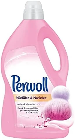 Perwoll Yünlüler Narinler Için Hassas Sıvı Çamaşır Deterjanı 4 L 1 Paket (1 X 4000 Ml) ürün görseli 1