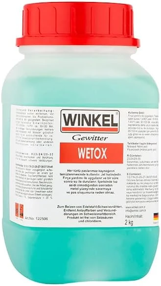Winkel Wetox Kaynak Temizleme Jeli 3 Kg (140618-3) ürün görseli 1
