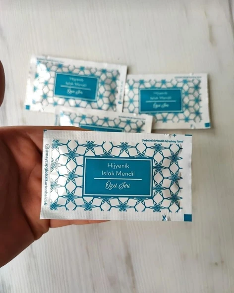 Maycup Tekli Islak Mendil (Tek Kullanimlik) 6Cm*10Cm - 500Adet ürün görseli 1
