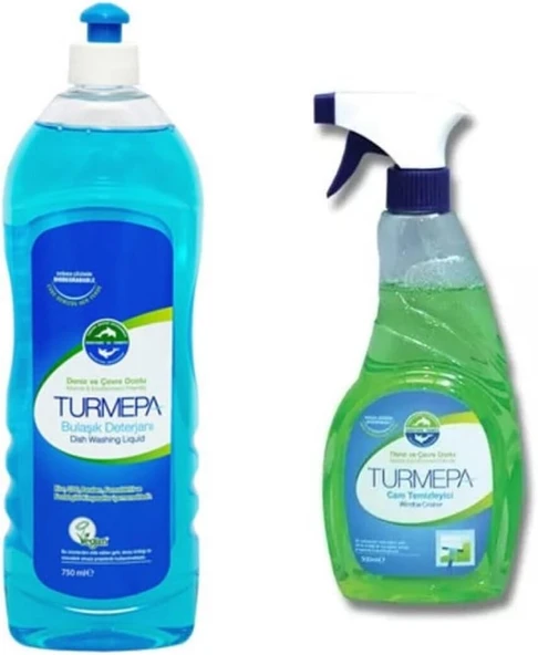 Turmepa Cam Temizleyici Sıvı Bulaşık Deterjanı ürün görseli 1