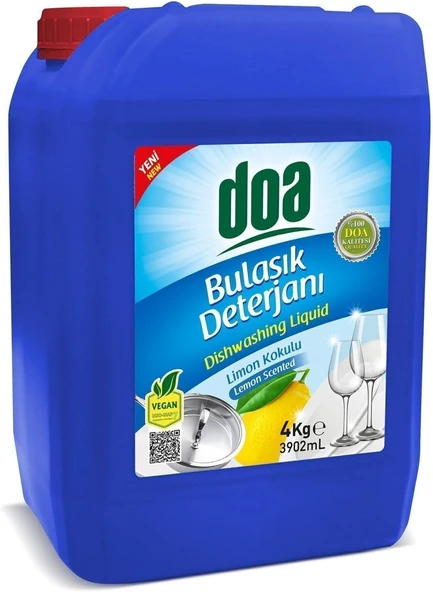 Doa Sıvı Bulaşık Deterjan Limon 4 Kg ürün görseli 1