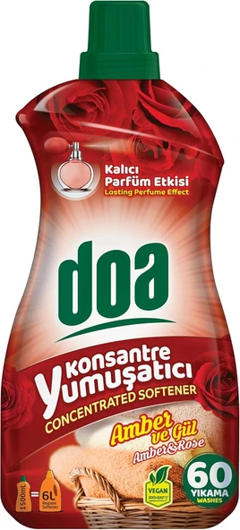 Doa Konsantre Yumuşatıcı Amber Gül 1500 Ml ürün görseli 1
