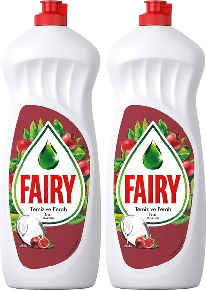 Temiz & Ferah Sıvı Bulaşık Deterjanı 650 Ml Nar Kokulu 2Li Paket ürün görseli 1