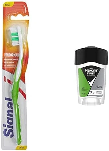 Signal Fırçası, 14,5 Gr Clinical Protection Erkek Stick Deodorant Fresh Ter Kokusuna Karşı Koruma 45 Ml ürün görseli 1
