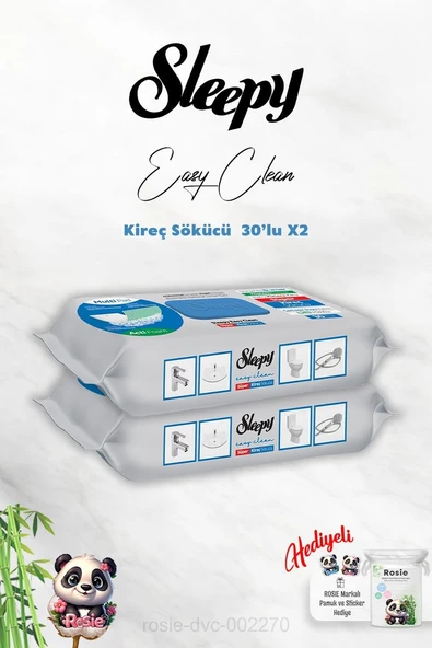Sleepy Kireç Sökücü 30'Lu X 2 Rosie Hediye ürün görseli 1
