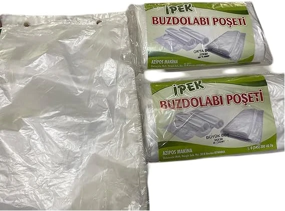 Buzdolabi Poşeti̇ Askili 120 Adet (Orta Boy) 24X38 ürün görseli 1