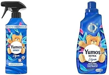 Maxziqf Yumoş Sprey Yıkaması Zor Eşyalar İçin Lilyum 450 Ml Yumoş Extra Çamaşır Yumuşatıcısı Lilyum 1440 Ml ürün görseli 1
