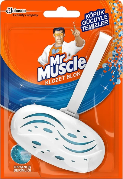 Mr Muscle Okyanus Serinliği 1 Adet Klozet Bloğu ürün görseli 1