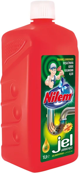 Nilem Lavabo Açıcı Jel 1 L ürün görseli 1