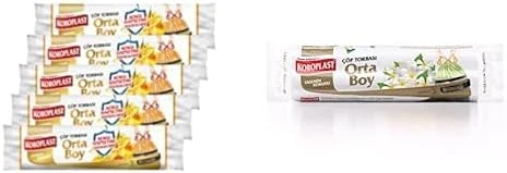 Koroplast Vanilya Kokulu Büzgülü Orta Boy 15'Li Torbası 55 Cm X 60 Cm (1 X 15 Adet) Koroplast Yasemin Kokulu Büzgülü Orta Boy 15'Li Torbası 55 X 60 Cm (1 X 15 Adet) ürün görseli 1