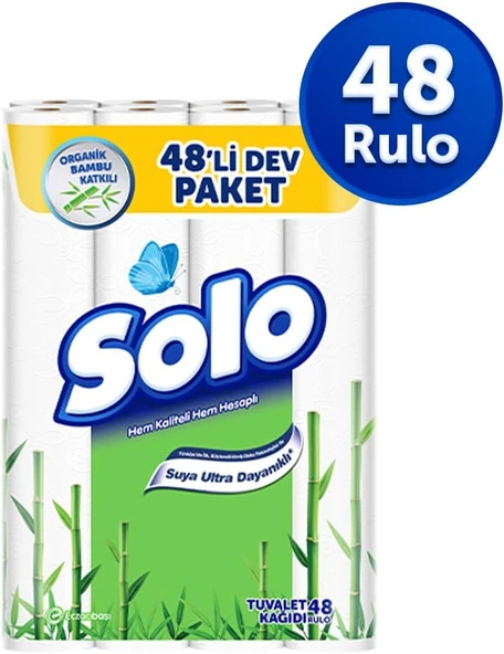 Solo Tuvalet Kağıdı 48 Li Bambu ürün görseli 1