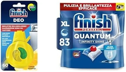 Reckitt Deo Bulaşık Makinesi Kokusu - Limonlu Quantum Infinity Shine 83 Kapsül Bulaşık Makinesi Deterjanı Tableti (1 X 83 Kapsül) ürün görseli 1