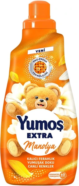 Yumoş Extra Çamaşır Yumuşatıcı Manolya 1440 Ml 60 Yıkama ürün görseli 1