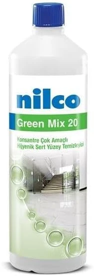 Nilco Green Mix 20 1L/1,03 Kg Konsantre Çok Amaçli Hi̇jyeni̇k Sert Yüzey Temi̇zleyi̇ci̇ ürün görseli 1