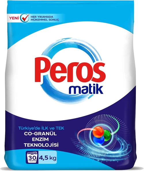 Peros Toz Çamaşır Deterjanı Göz Alıcı Beyazlar 4500 G ürün görseli 1