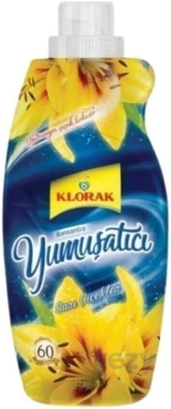 Klorak Sarı Çiçekler Konsantre Yumuşatıcı 1440 Ml ürün görseli 1