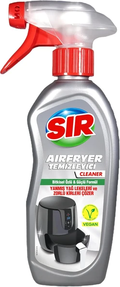 Sır Air Fryer Temizleyici Bitkisel Özlü Güçlü Formül 250 Ml ürün görseli 1