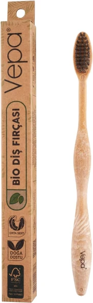 Vepa Bio Ahşap Fırçası Kraft Kutu ürün görseli 1