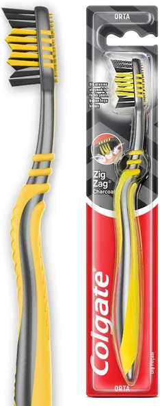 Zigzag Charcoal Tekli Fırçası ürün görseli 1