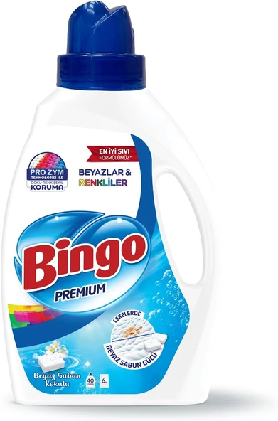 Sıvı Deterjan 2600 Ml, Renkli & Beyaz, Beyaz Sabun ürün görseli 1