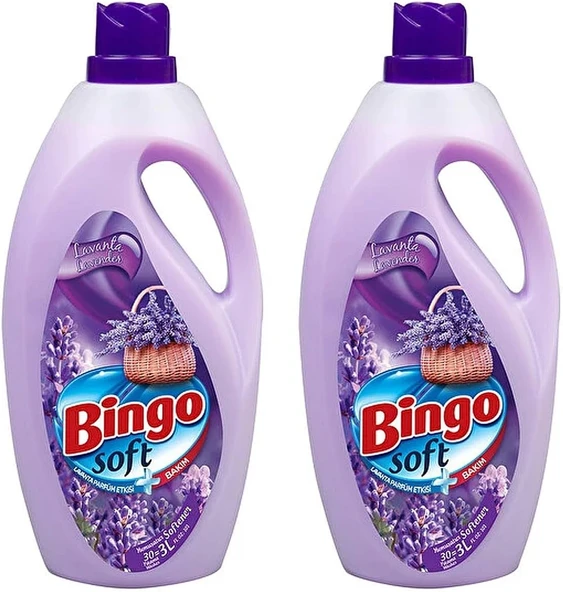 Lavanta Kokulu Çamaşır Yumuşatıcısı, 3 L, 2'Li Paket ürün görseli 1