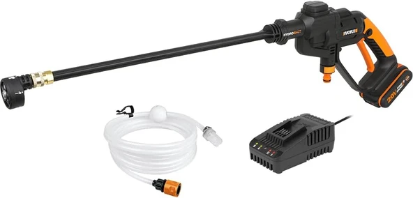 Worx Wg620E 20Volt 2.0Ah. Li-Ion 24 Bar Basınçlı Yıkama Tabancası ürün görseli 1