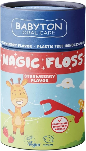 Babyton Magic Floss Çocuklara Özel Hassas İpi 30 Adet ürün görseli 1