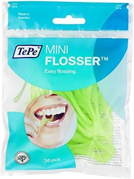 Tepe Mini Flosser İpleri, Çatallı ürün görseli 1