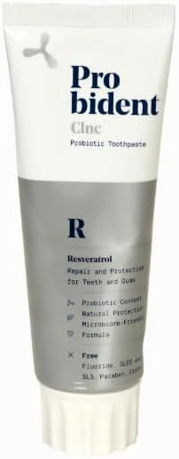 Probident Clinic Doğal Yoğun Bakım Resveratrol Içeren Florürsüz Macunu Anında Beyazlatıcı Etki ürün görseli 1