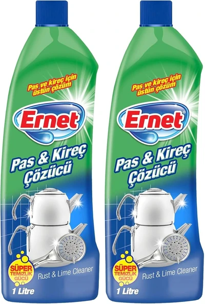 Ernet Süper Likit Pas Kireç Çözücü 1 Lt 2Li Paket ürün görseli 1